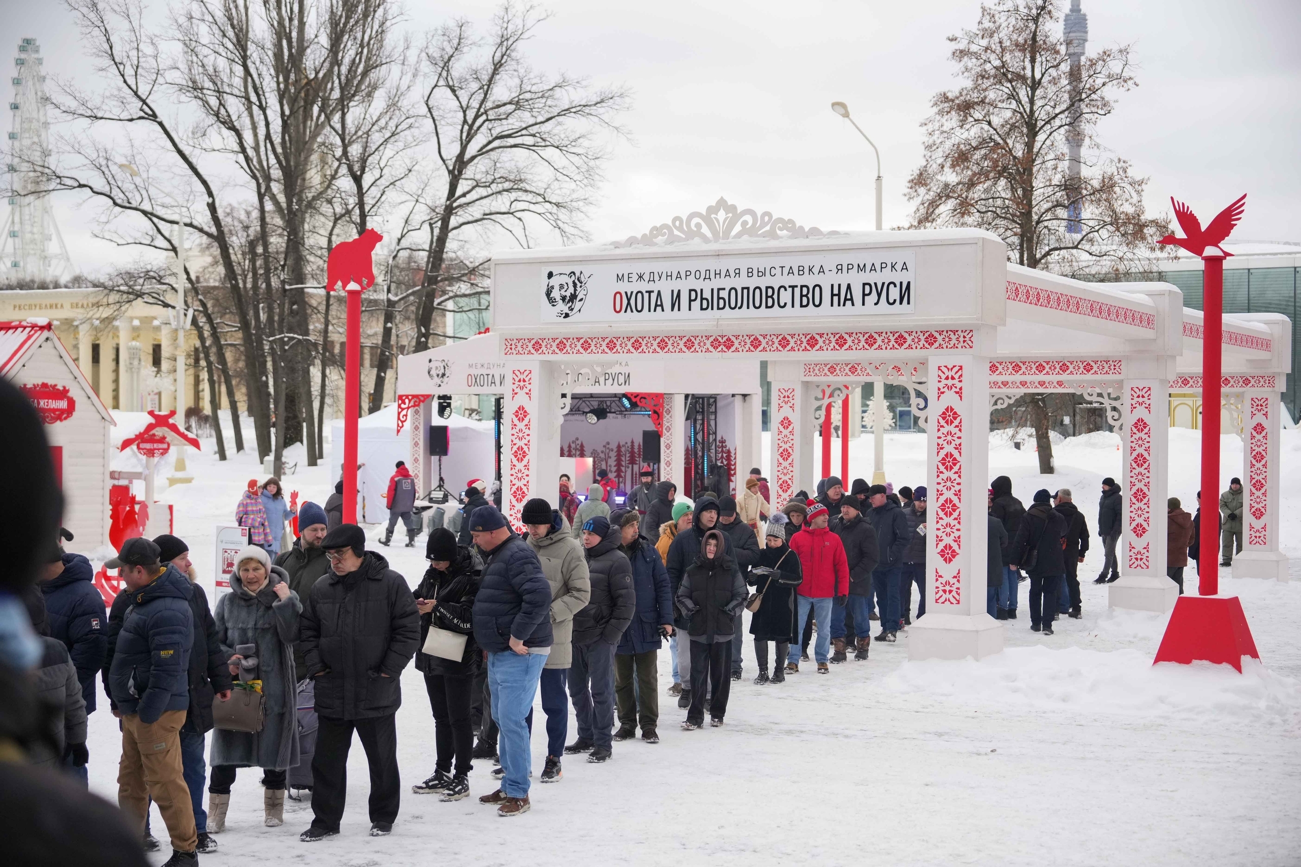 Два Капитана на выставке «Охота и рыболовство на Руси»